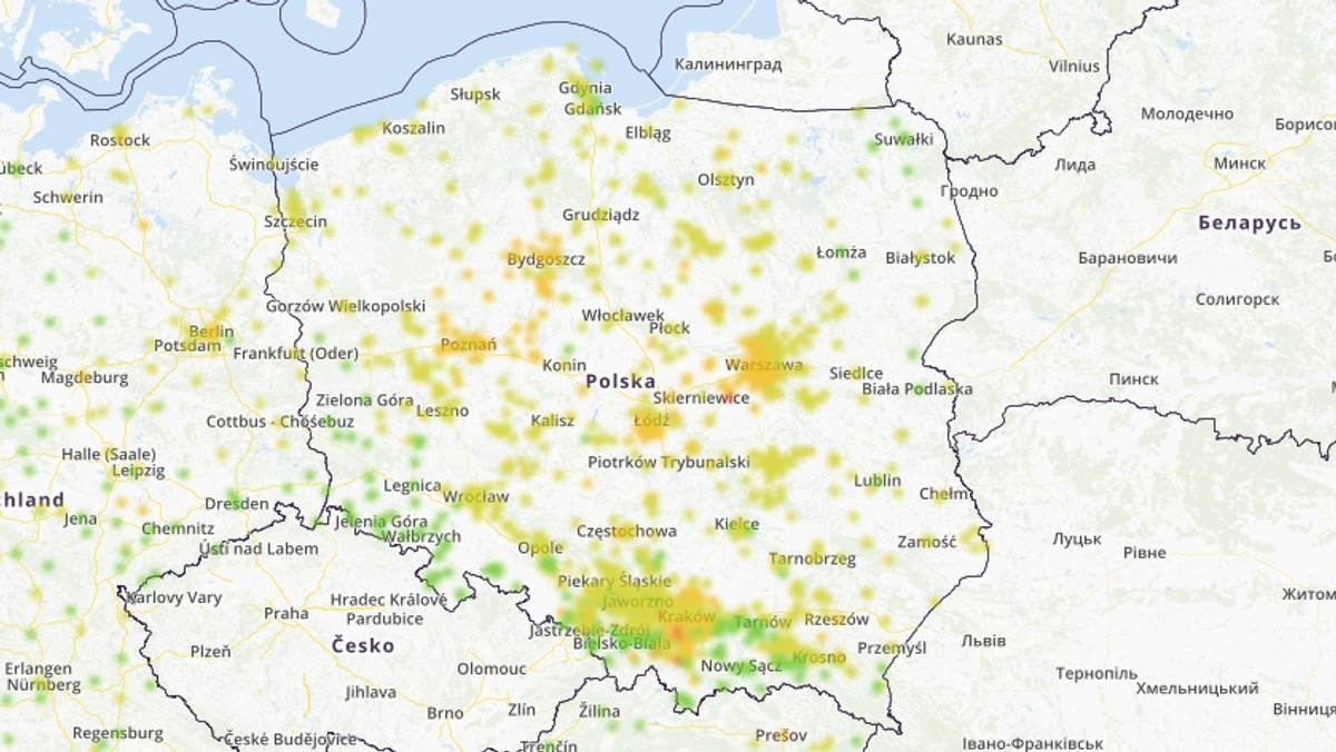 Smog w Polsce - 18 listopada. Stan, jakość i zanieczyszczenie powietrza