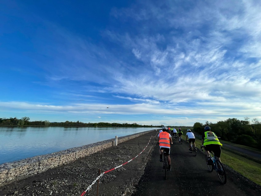 Vožnja biciklista iz Srbije na putu ka Strazburu