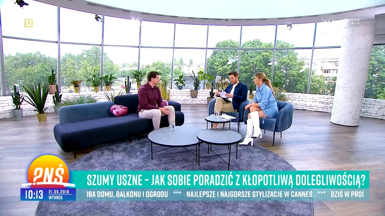 Adam Pabiś, stały bywalec "Pytania na śniadanie" (Fot. screen z TVP)