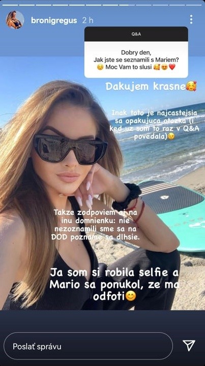 Gregušová prezradila, ako sa spoznala s Cimarrom.