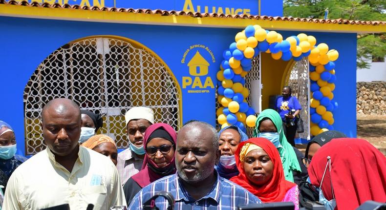 Pamoja African Alliance (PAA) party led by Kilifi Governor Amason Kingi 