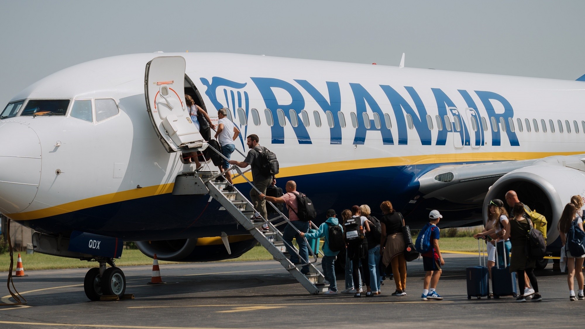 Ryanair v Košiciach.