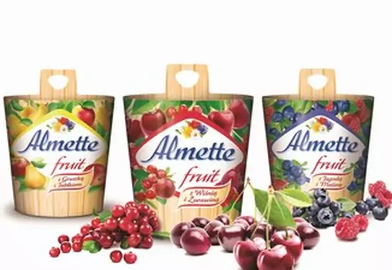 Nowe, owocowe smaki serków Almette