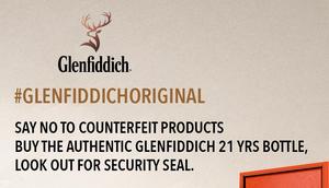 Glenfiddich 21-year-old, +18 Drink Responsibly