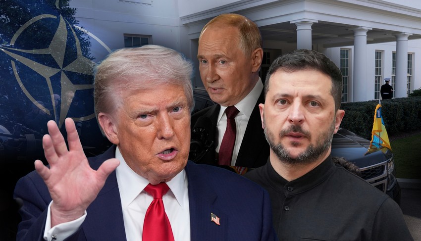 Zelenski, Tramp i Putin