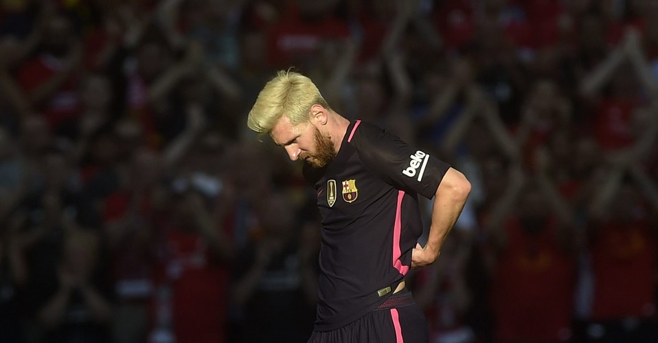 Lionel Messi zrobił się na blond. Dobrze mu w takiej fryzurze?