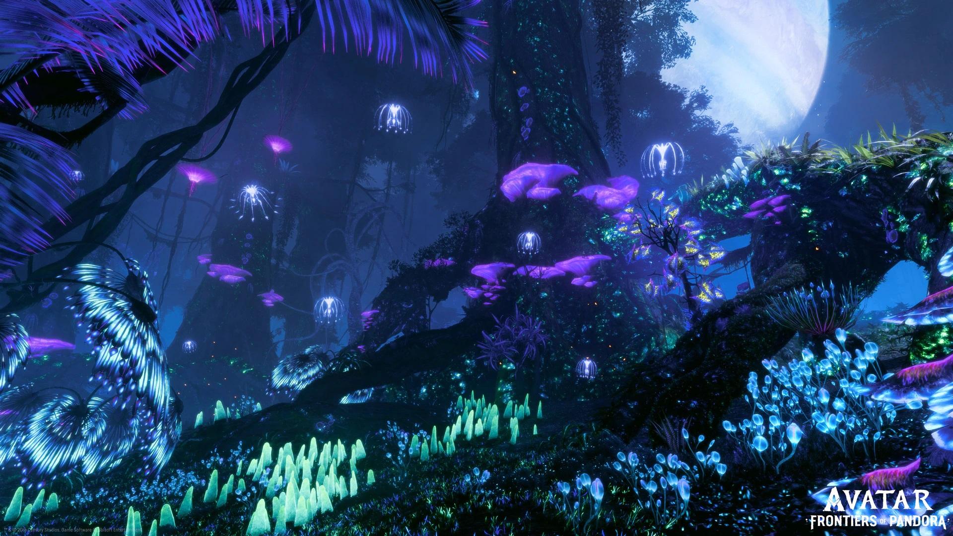 Oficiálny obrázok z hry Avatar: Frontiers of Pandora.