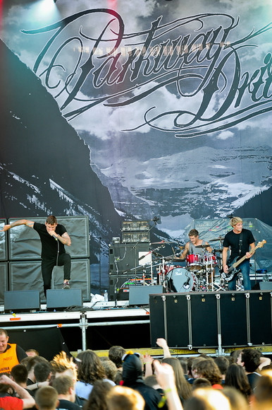 Ursynalia 2013: Parkway Drive (fot. Artur Rawicz/Onet)