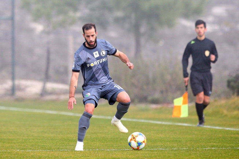 Pilka nozna. Sparing. Legia Warszawa - Clube Olimpico do Montijo. 15.01.2019