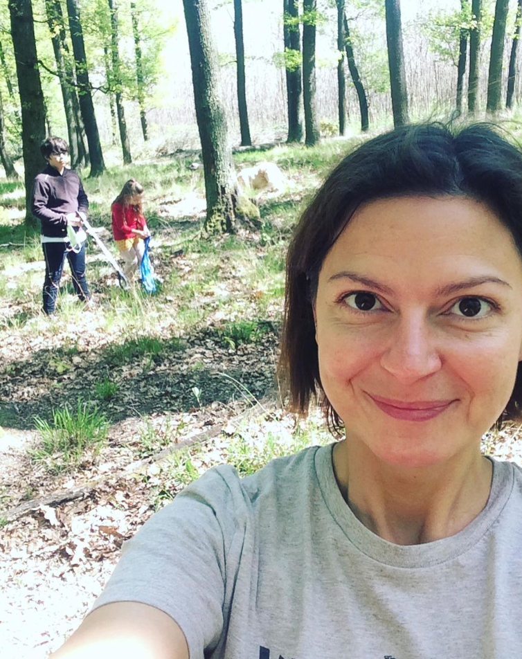 Herečka Lujza Garajová-Schrameková.
