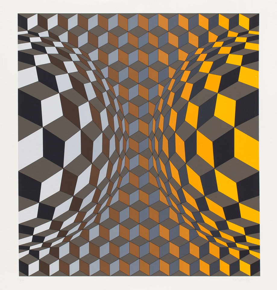 Victor Vasarely, "Bez tytułu"