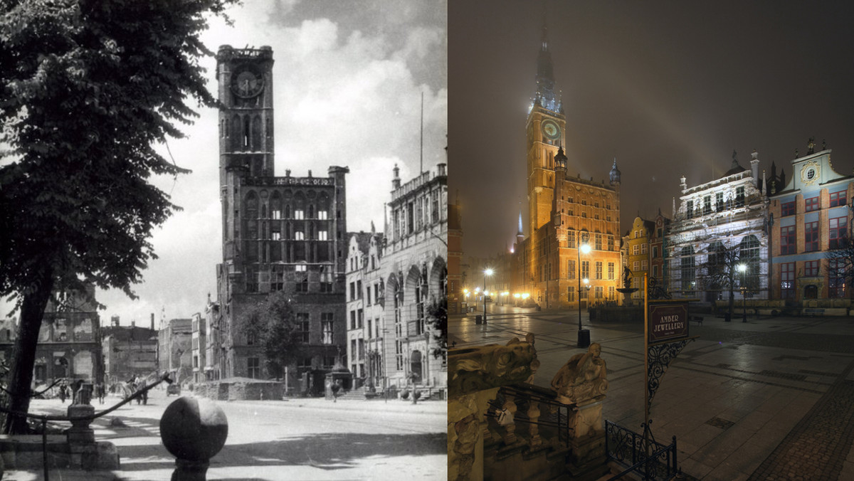 Gdańsk dawniej i dziś - Długi TArg