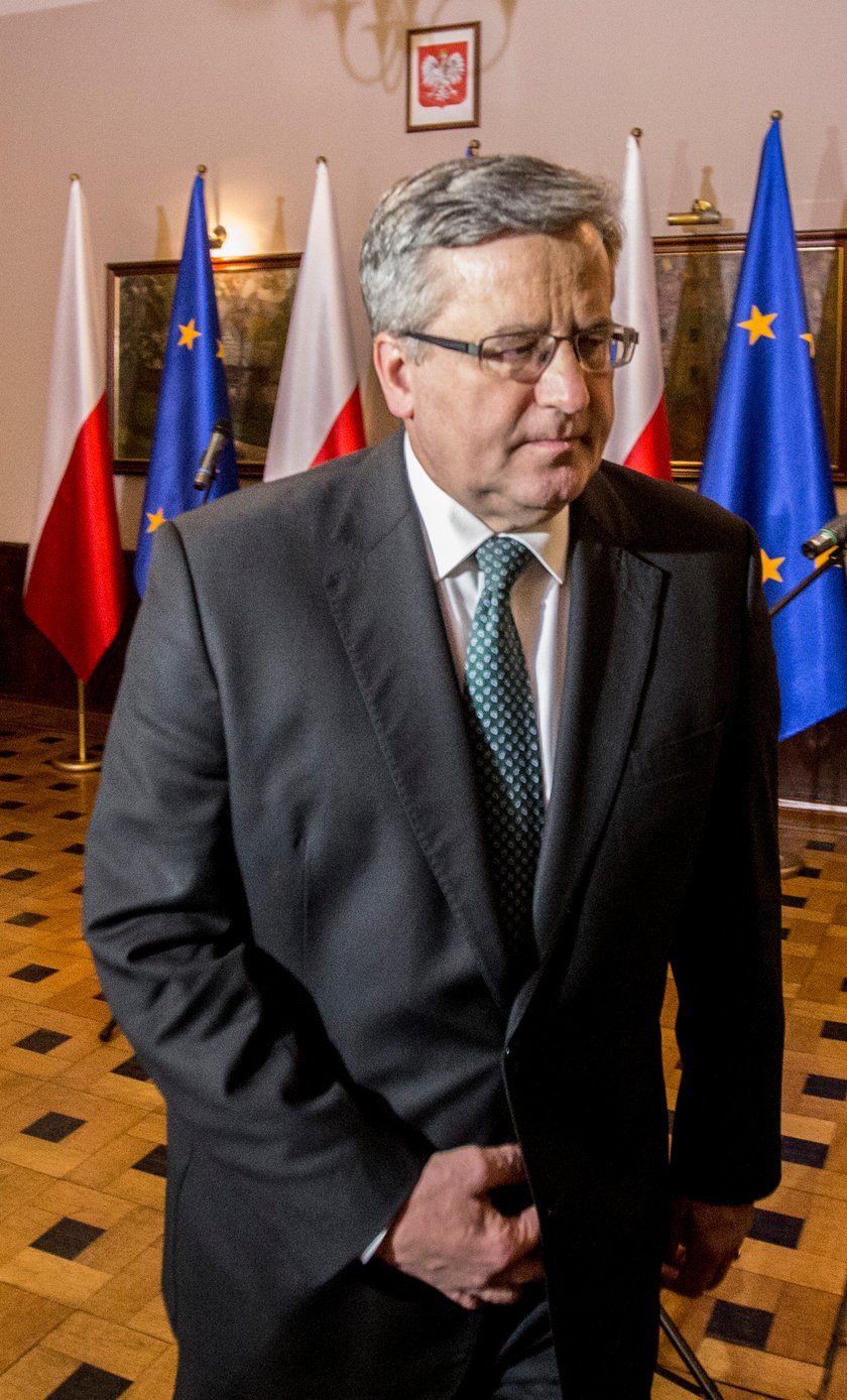 Prezydent Bronisław Komorowski