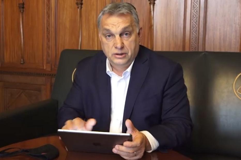 Orbán Viktor a Facebookon üzent a konzultációval kapcsolatban