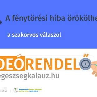 A fénytörési hiba örökölhető?