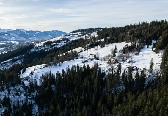 Podhale niczym Islandia. Niesamowite zjawisko na niebie