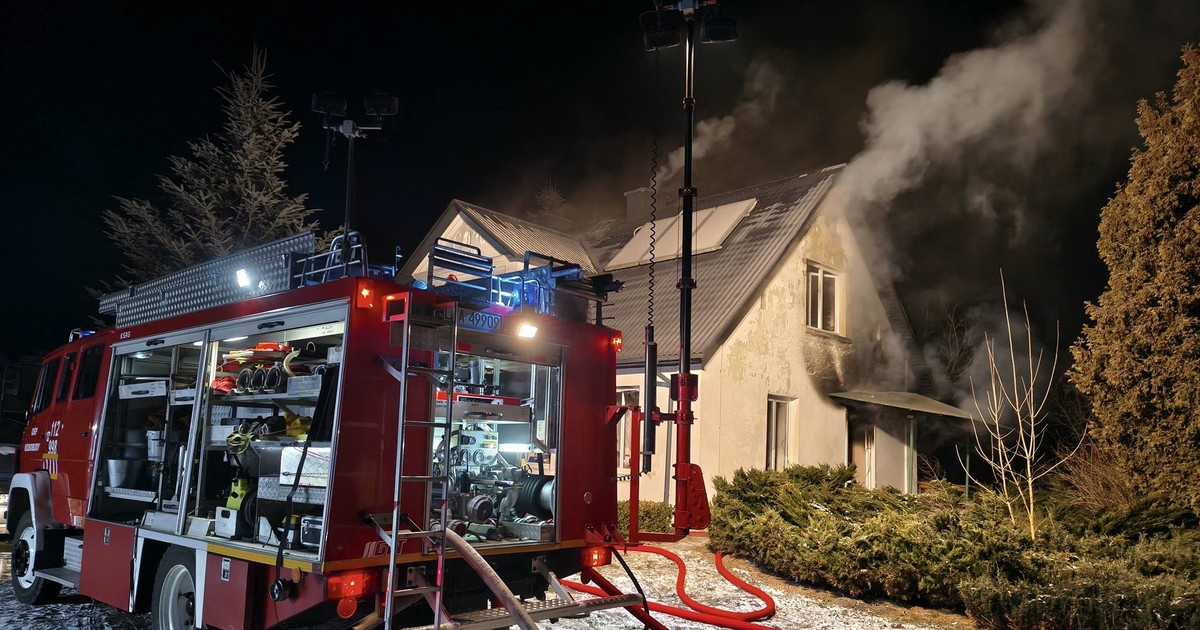 Eksplozja w domu pod Zamościem. Okna przeleciały 50 metrów
