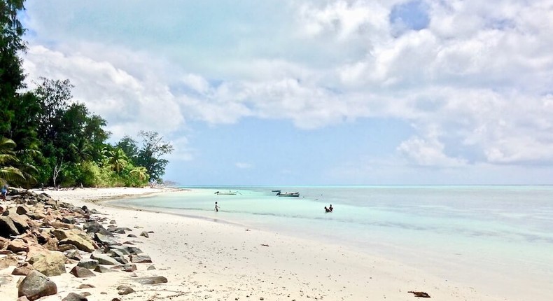 Seychelles has beautiful  beaches and is the most developed country in Africa