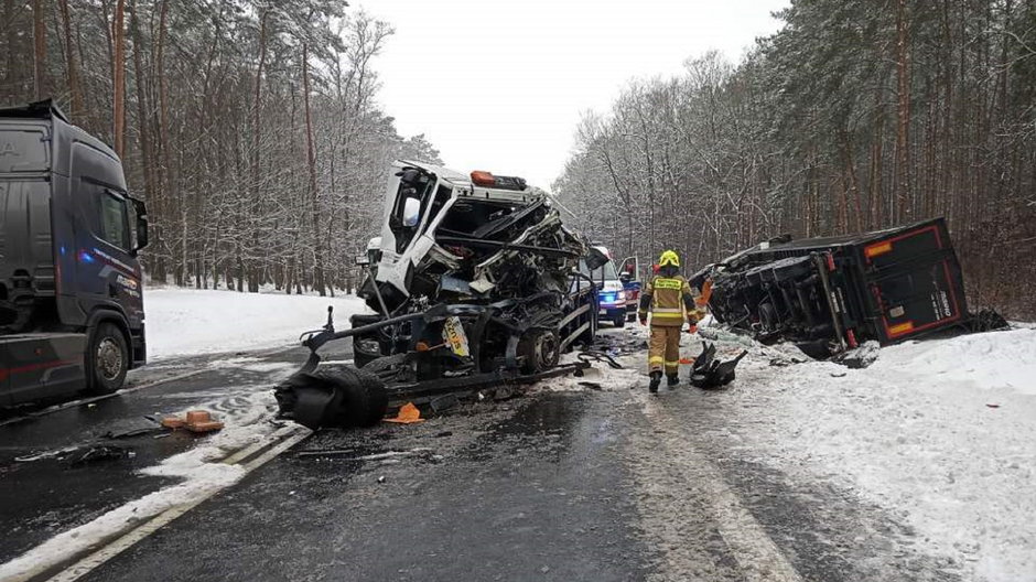 Śmiertelny wypadek na DK92