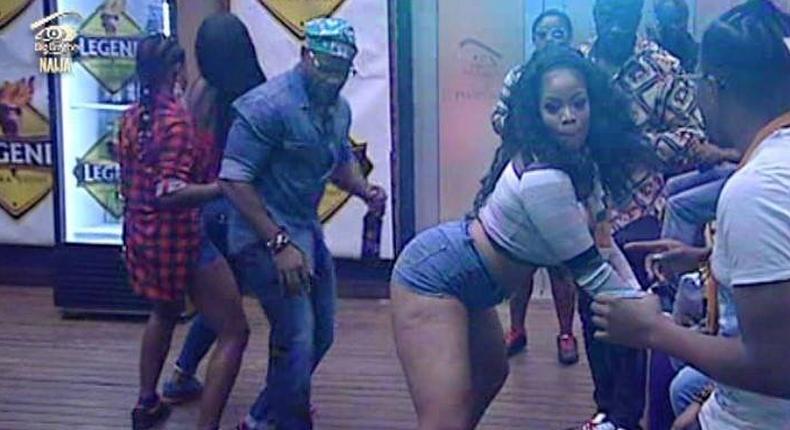 Legends party at the Big Brother Naija house