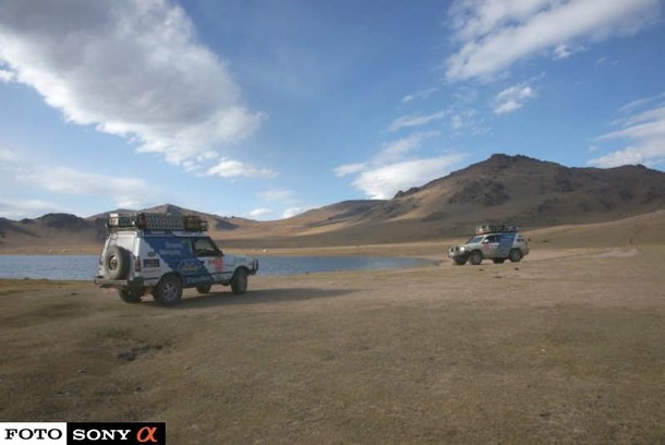 CAMPUS SYBERIA-MONGOLIA EXPEDITION 2009 16.09_NAD BRZEGIEM JEZIORA TERHIIN TSAGAAN NUUR