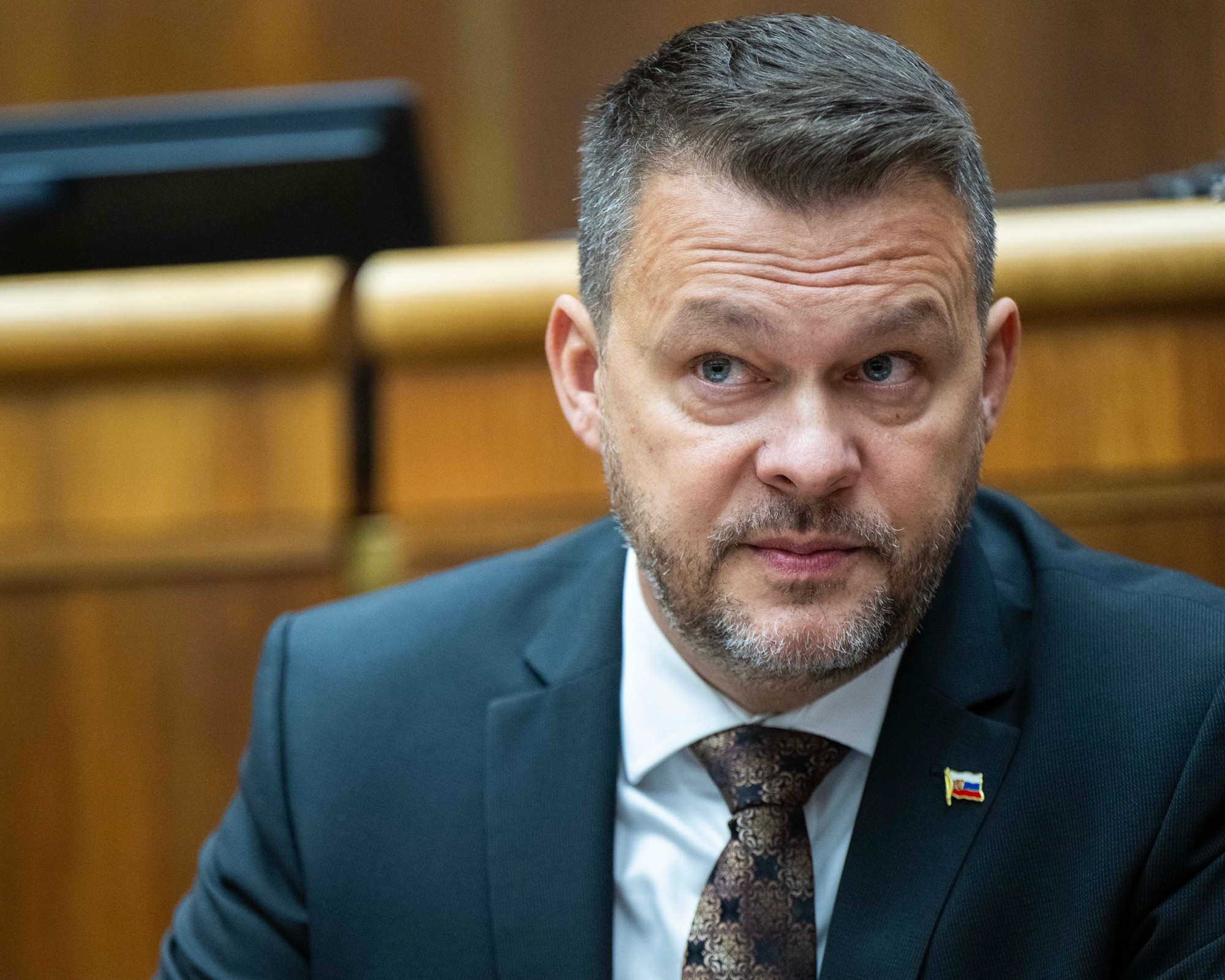 Minister investícií, regionálneho rozvoja a informatizácie SR Samuel Migaľ. 