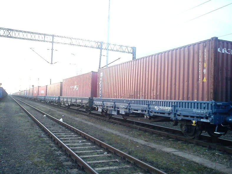 PKP Cargo - pociąg z Chin.