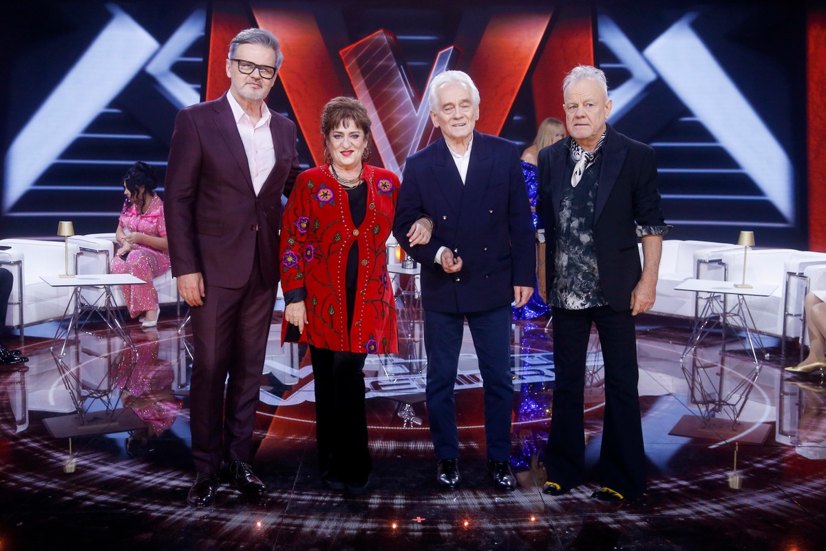 Piotr Salata, Regina Roslaniec Bavcevic, Tadeusz Talarek, Roman Wojciechowski - finaliści piątej edycji "The Voice Senior".