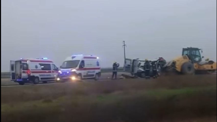 Teška saobraćajna nesreća na autoputu kod Rume