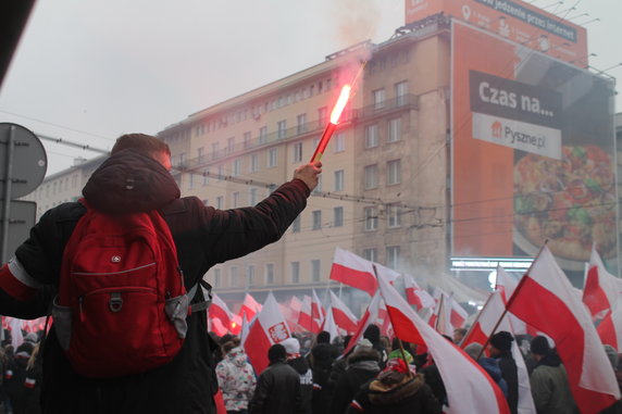 Marsz Niepodległości Warszawa. Piotr Halicki 3