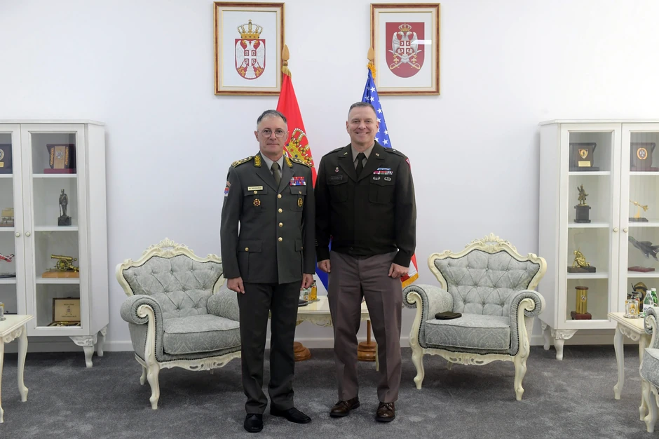 Metju Vudraf u poseti Srbiji