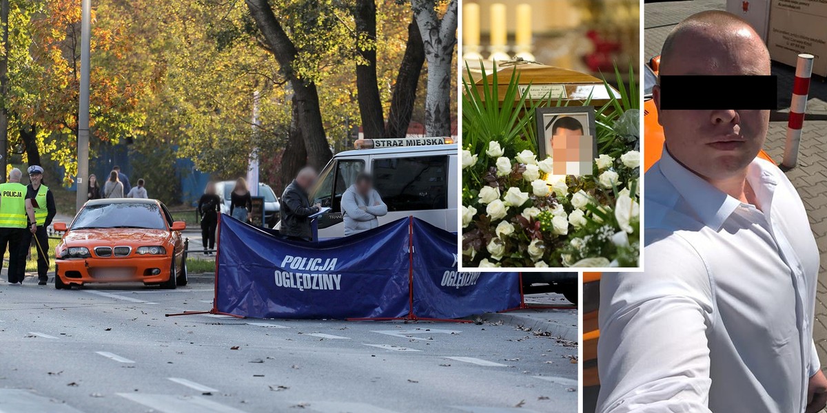 Adam zginął na oczach rodziny. Zdążył odepchnąć wózek z synkiem. Sprawcy wypadku złagodzono karę