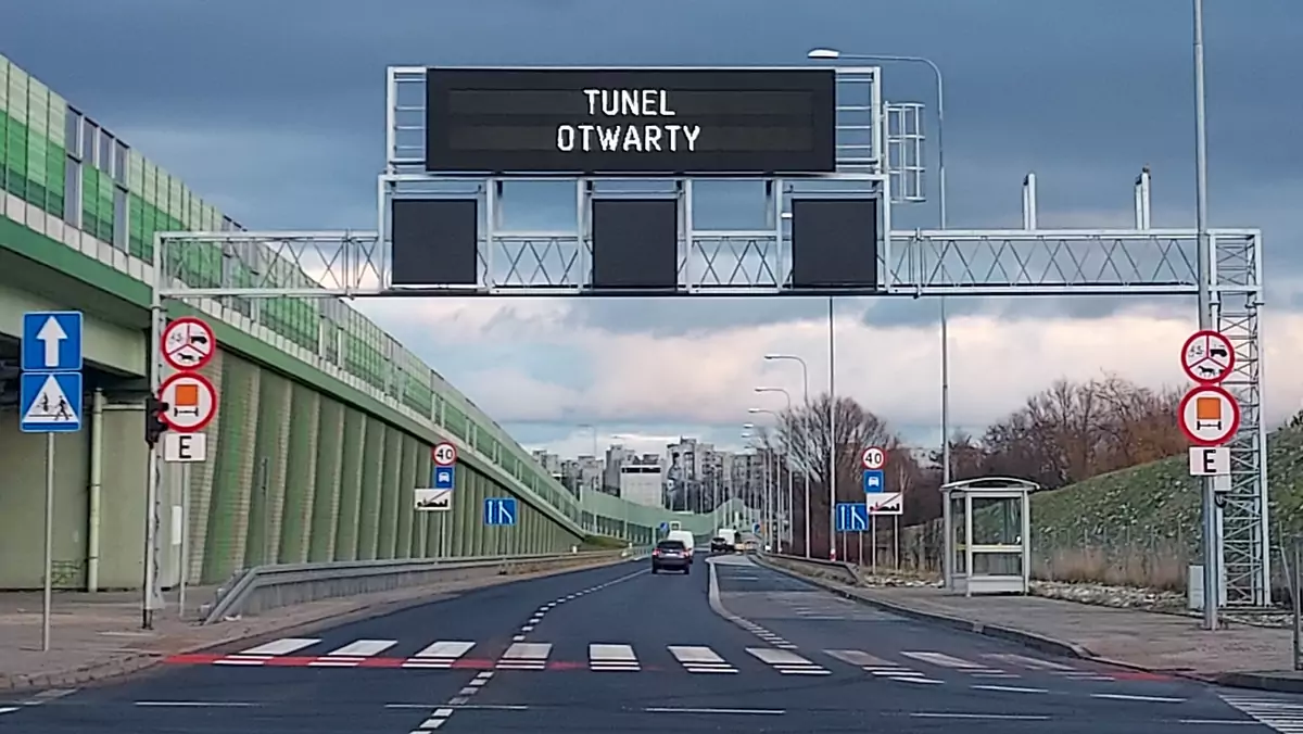 Południowa Obwodnica Warszawy (POW), tunel pod Ursynowem
