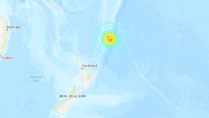 Nowa Zelandia. Silne trzęsienie ziemi na północny wschód