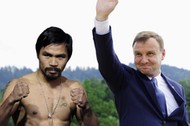 Manny Pacquiao i Andrzej Duda