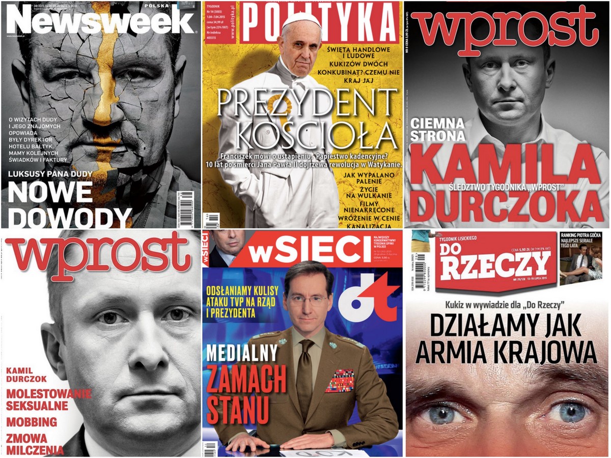 Okładki tygodników