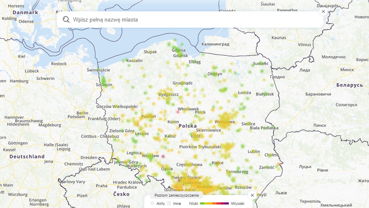 Smog w Polsce - 4 stycznia. Stan, jakość i zanieczyszczenie powietrza