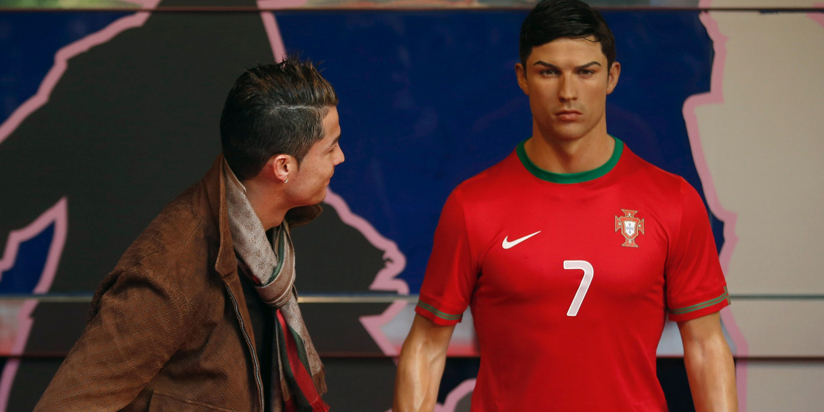 Cristiano Ronaldo has a hair stylist visit a wax museum once a month to make sure the hair on his wax statue is perfect