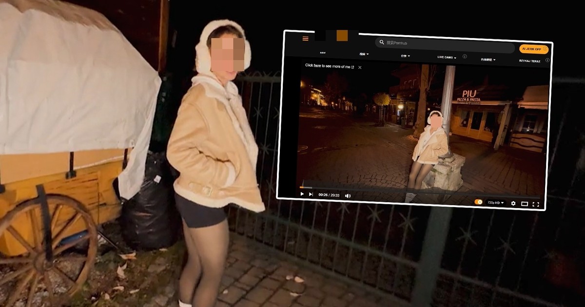 Nagrywali film dla dorosłych w centrum Zakopanego. Policja reaguje