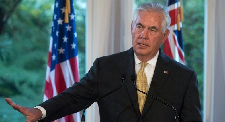 US Secretary of State Rex Tillerson, speaking to the media during a joint press conference with New Zealand's Prime Minister Bill English in Wellington, said President Donald Trump had ordered him to build ties with Russia