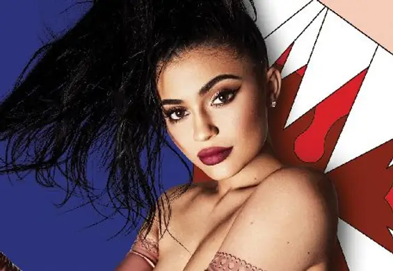 Kylie Jenner na okładce ubrana jedynie w ... lateksowe rękawiczki