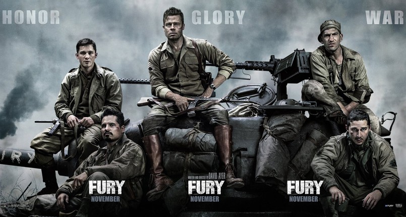 "Furia": Brad Pitt i jego czterej pancerni idą po Oscary