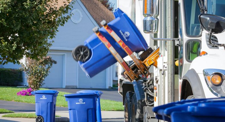 Four states — California, Colorado, Maine, and Oregon — have enacted extended producer responsibility laws. At least 11 others have either introduced legislation or plan to do so.ryasick/Getty Images