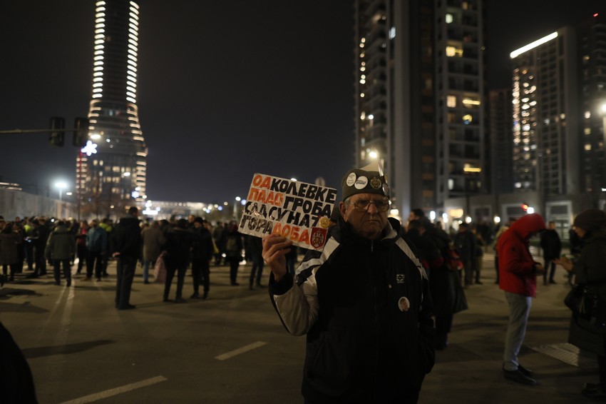 protest Beograd na vodi
