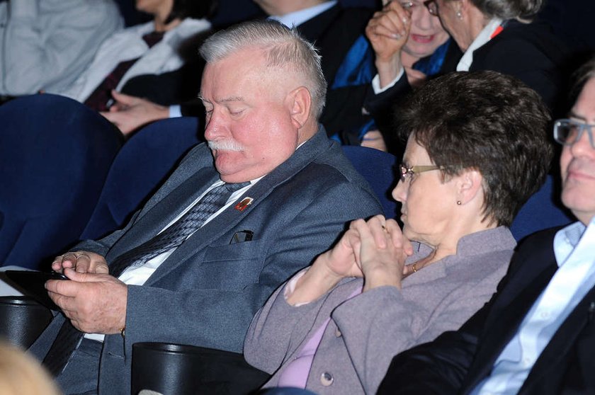 Lech Wałęsa i Danuta Wałęsa ma festiwalu w Gdyni.