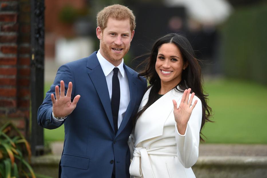 Harry herceg és Meghan Markle /Fotó: MTI