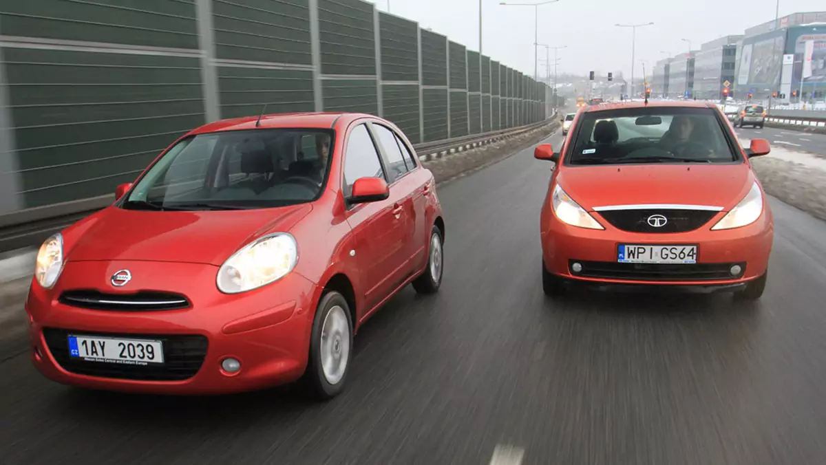 Nissan Micra kontra Tata Indica Vista: to cóż że z Indii