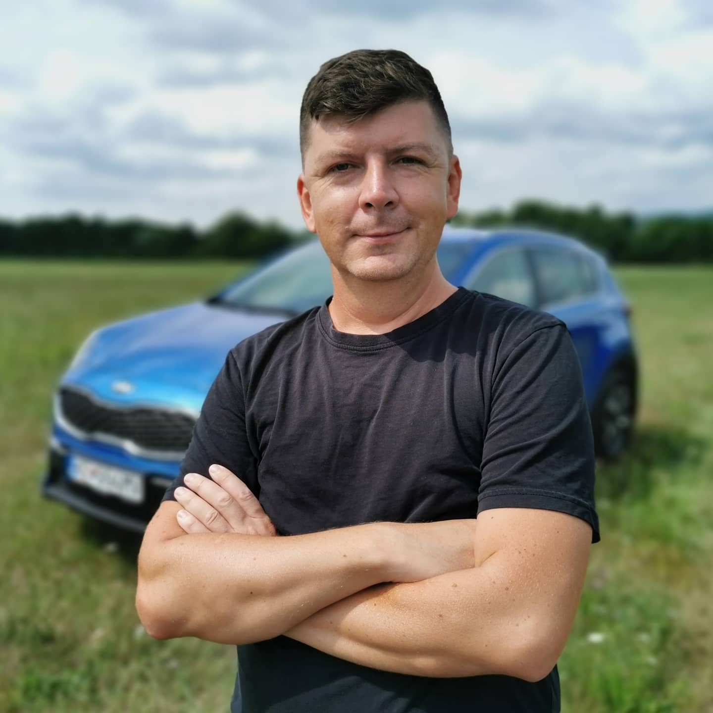 Moderátorská hviezda Andrej Bičan.