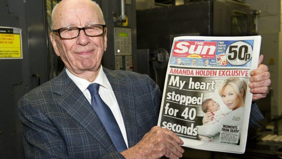 Rupert Murdoch The Sun on Sunday