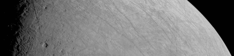 Europa sfotografowana przez sondę Juno / fot. NASA/JPL-Caltech/SWRI/MSSS